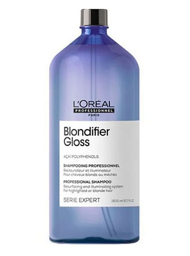 Шампунь для мелированных и осветленных волос Expert Gloss Blondifier L'oreal Professionnel 1500 мл