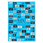 26W Слайдеры для дизайна ногтей Цветной Miw Nails 2 гр