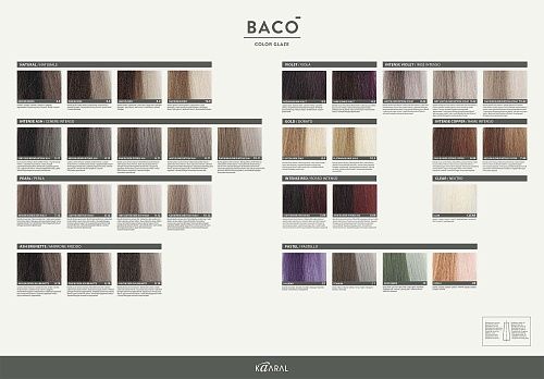 8,3 Колор-гель оттеночный средний блондин золотистый Baco Color Glaze Kaaral 60 мл