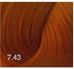 7,43 Крем-краска для волос русый медно-золотистый Expert Color Bouticle 100 мл