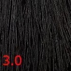 3,0 Крем-краска для волос стойкая темно-коричневый Aurora Cutrin 60 мл