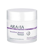 Крем для тела смягчающий Sensitive Mousse Aravia Organic 300 мл