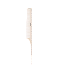 Расческа парикмахерская с пластиковым хвостиком Polycarbonate Kapous Professional 249*24 мм