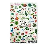87W Слайдеры для дизайна ногтей Цветной Miw Nails 2 гр (лето)