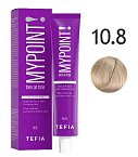 10,8 Гель-краска для волос экстра светлый блондин коричневый Tone On Tone Hair Coloring Tefia 60 мл