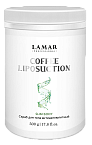 Скраб для тела антицеллюлитный Coffee Liposuction Slim Body Lamar 500 гр