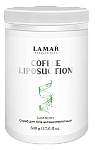 Скраб для тела антицеллюлитный Coffee Liposuction Slim Body Lamar 500 гр