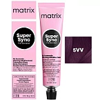5VV Крем-краска для волос светлый шатен глубокий перламутровый Super Sync Pre-Bonded Matrix 90 мл