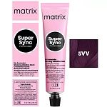 5VV Крем-краска для волос светлый шатен глубокий перламутровый Super Sync Pre-Bonded Matrix 90 мл