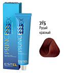 7,5 Крем-краска средне-русый красный Princess Essex Estel Professional 60 мл