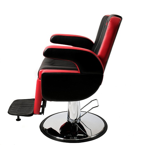 Кресло-барбер JH8261 с гидравликой на диске цвет Латте 118