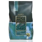 Воск горячий пленочный для депиляции в гранулах азулен Hot Film ItalWax 1000 гр