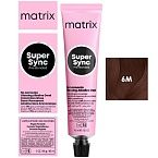 6M Крем-краска для волос темный блондин мокка Super Sync Pre-Bonded Matrix 90 мл