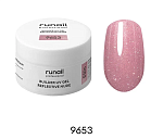 9653 Гель моделирующий УФ светоотражающий Builder UV Gel Reflective Nude Runail 15 гр