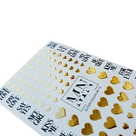 13F Слайдеры для дизайна ногтей Фольгированый Miw Nails 2 гр