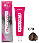 6,0 Крем-краска перманентная темно-русый Ollin Color Ollin Professional 100 мл