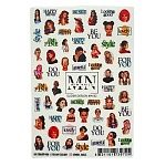 82W Слайдеры для дизайна ногтей Цветной Miw Nails 2 гр