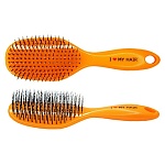 Щетка парикмахерская Spider Classic 1502 оранжевая глянцевая размер L I love my hair