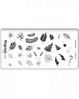 Пластина для стемпинга Crazy story Botanics 3 Kapous Nails
