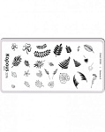Пластина для стемпинга Crazy story Botanics 3 Kapous Nails