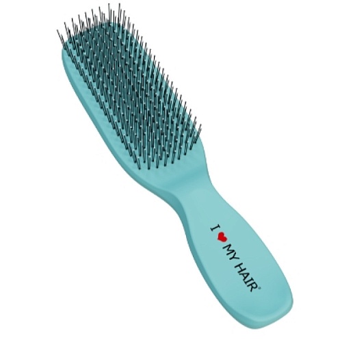 Щетка парикмахерская Spider 1501 тиффани глянцевая размер M I love my hair