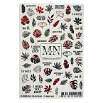 19F Слайдеры для дизайна ногтей Фольгированый Miw Nails 2 гр (осень)