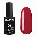 Гель-лак GRATTOL COLOR GEL POLISH RED WINE 9 мл GTC  № 021 