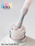 01 Гель-лак для ногтей Candy Milk Kukla Gel 9 мл