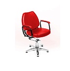 Комплект Кресла Соло Красный ЕКОТАР 3006, гидравлика низкая JX-A04, пятилучье JX-096, пиастра