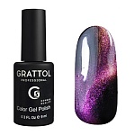 03 Гель-лак Color Gel Polish 9D Cat Eye Grattol 9 мл