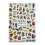 102W Слайдеры для дизайна ногтей Цветной Miw Nails 2 гр (осень)