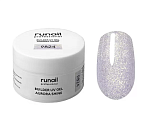 9824 Гель моделирующий УФ с шиммером Builder UV Gel Aurora Shine Runail 15 гр