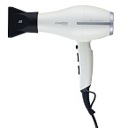 Фен для волос компактный Exception Compact ионизация 2 насадки 2200 Вт белый Dewal