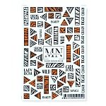 48W Слайдеры для дизайна ногтей Цветной Miw Nails 2 гр