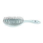 Щетка продувная улитка нейлоновый штифт голубая Eco-Friendly Dewal Beauty