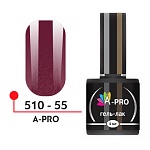 55 Гель-лак A-PRO Formula Profi 5 мл