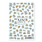 21W Слайдеры для дизайна ногтей Цветной Miw Nails 2 гр