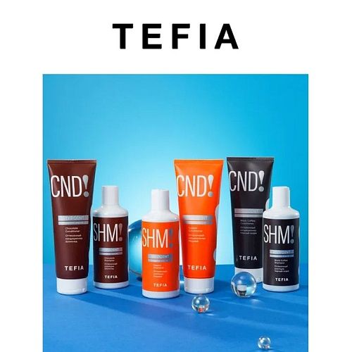 Шампунь для волос оттеночный шоколад Chocolate MyPoint Color Care Tefia 300 мл