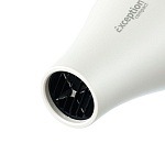 Фен для волос компактный Exception Compact ионизация 2 насадки 2200 Вт белый Dewal