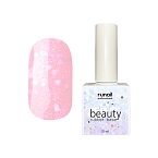 6769 База для ногтей цветная каучуковая Beauty TINT Glitter Mix Runail 10 мл