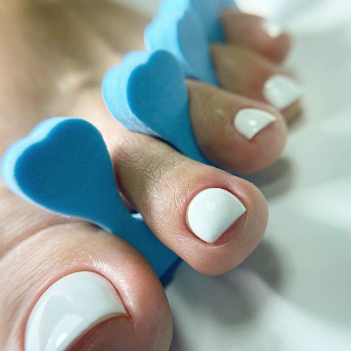 02 Гель-лак Белый Pedicure Collection Monami 8 мл