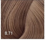 8,71 Крем-краска для волос светло-русый коричнево-пепельный Expert Color Bouticle 100 мл