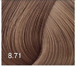 8,71 Крем-краска для волос светло-русый коричнево-пепельный Expert Color Bouticle 100 мл