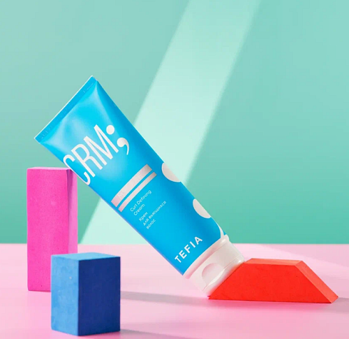 Крем для вьющихся волос увлажняющий Moisturizing for Dry and Curly Hair Tefia 250 мл