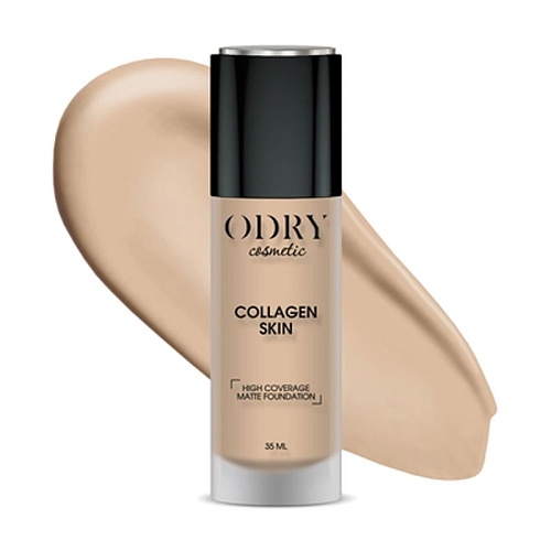 Крем тональный для лица маскирующий с матовым финишем 03 ODRY COLLAGEN SKIN 35 мл