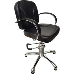 Кресло парикмахерское А45B (черный)