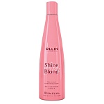 Шампунь для волос с экстрактом эхинацеи Shine Blond Ollin Professional 300 мл