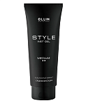 Гель для укладки волос средней фиксации Мокрый эффект Wet Gel Medium Ollin Professional 200 мл
