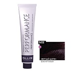 5,22 Крем-краска перманентная светлый шатен фиолетовый Ollin Performance Ollin Professional 60 мл