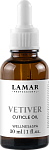 Масло сухое для ногтей Vetiver Cutile Oil Wellnes&Spa Lamar 30 мл